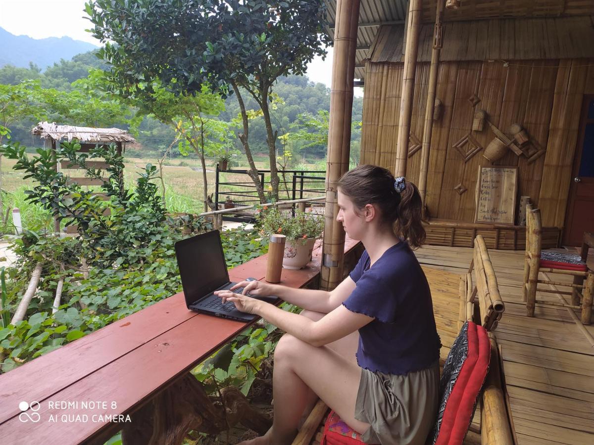 Truong Huy Homestay Mai Chau Exterior foto