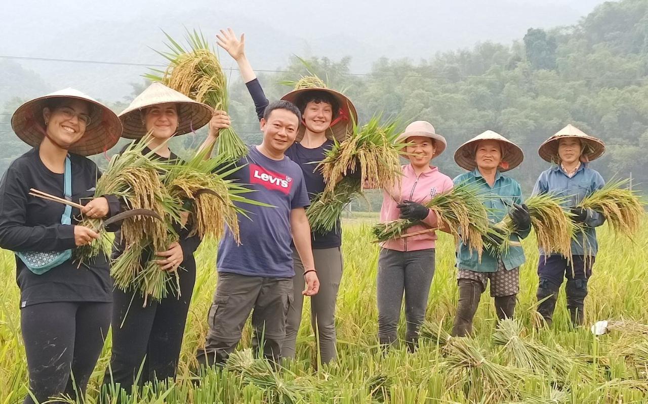 Truong Huy Homestay Mai Chau Exterior foto